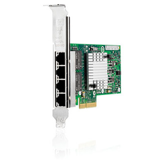Сетевая карта HP NC365T PCIe2.0 (x4) 4-Port Gigabit Server Adapter, 10/100/1000 (incl. low-profile bracket) repl 538696-B21 (593722-B21)