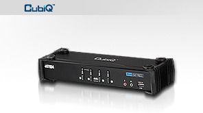 4-х портовый USB 2.0 DVI KVMP™-переключатель (KVM Switch) Aten CS1764A