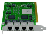 Адаптер сетевой NC340T 4-Port PCI-X 10/100/1000T (391661-B21)