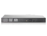 Привод HP SATA DVD-RW, 12.7mm Slim, JackBlack Optical Drive for DL380p/380e/385p Gen8 (652235-B21)