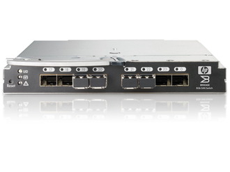 Коммутатор HP BladeSystem Brocade 8/12c SAN Switch (8+16 ports) (8 external SFP slots, incl 2x8Gb LC SW SFP, 12 ports enabled for any combination (int and ext), rep. AJ820A (AJ820B)