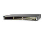 Коммутатор Cisco Catalyst 3750 48 10/100/1000T PoE + 4 SFP + IPS Image WS-C3750G-48PS-E