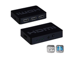Переключатель HDMI 3x1 FullHD 1080i 1080p 60Hz 3D HDMI1.4a plug and play с пультом дистанционного управления (SmartSwitch H31)