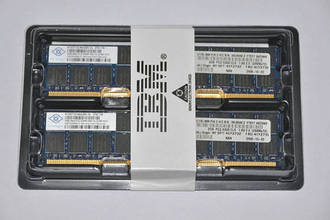 Оперативная память IBM (Lenovo) 8 GB (2x 4 GB) Quad Rank PC2-5300 CL5 ECC FB-DIMM 667 MHz Low Power Memory (46C7420)